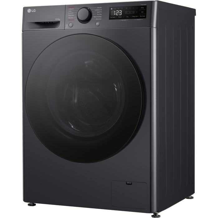 LG TurboWash360 with AI FWY706GBTN1 10 kg Washer Dryer - Grey -