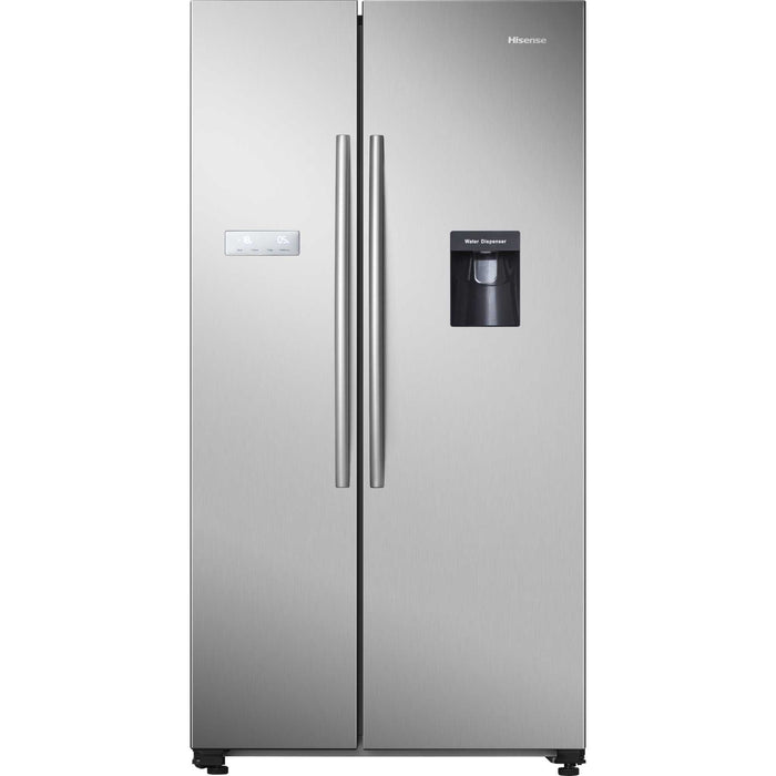 Hisense RS741N4WCE 578L American Style Fridge Freezer -Silver