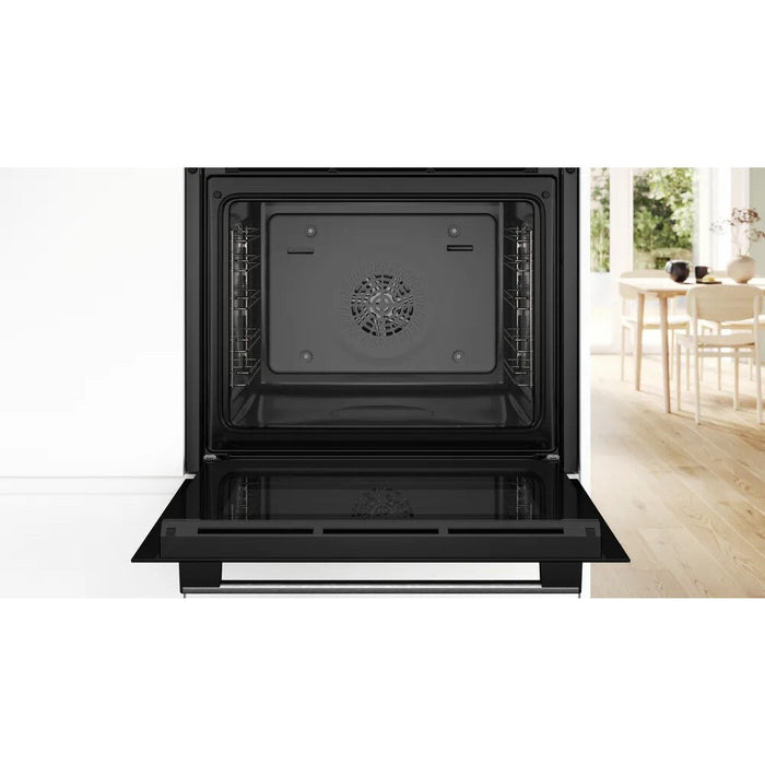 BOSCH Series 4 HQA574BS3B Electric Pyrolytic Steam Single Oven - Stainless Steel
