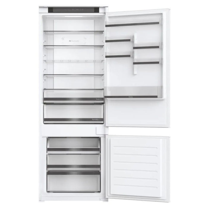 Haier HBW5719EK 70cm Wide 193cm Integrated 70/30 Frost Free Fridge Freezer