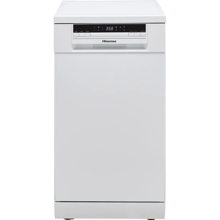 Grade A Hisense HS520E40WUK Slimline Dishwasher - White - E Rated BB3302