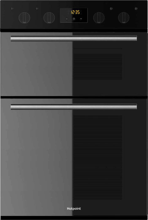 HOTPOINT Class 2 DD2 844 C BL Electric Double Oven -  Black