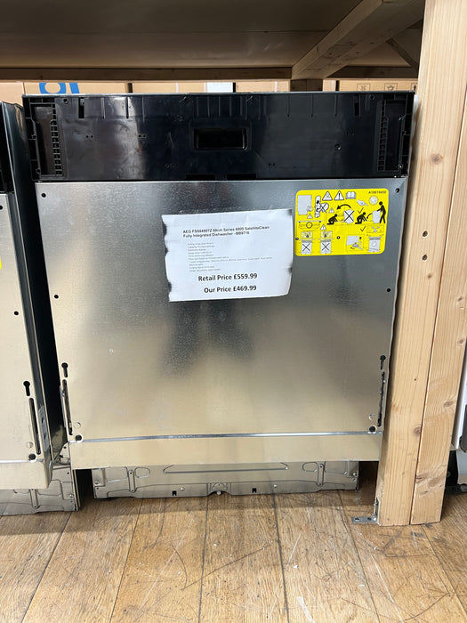 Grade A AEG SatelliteClean FSS64907Z Built In 60 CM Dishwasher BB9716