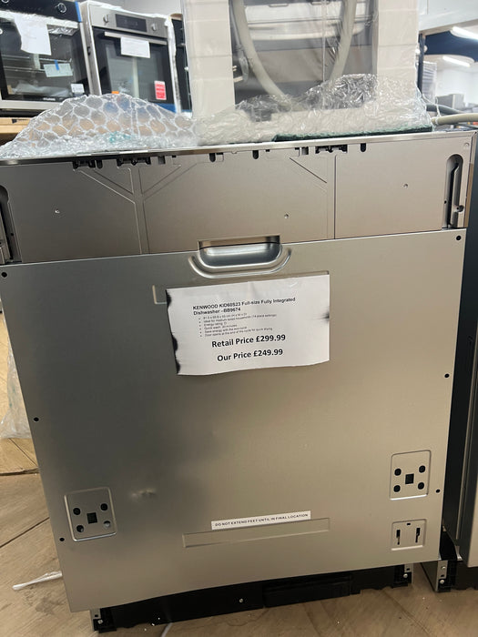Grade A KENWOOD KID60S23 Full-size Fully Integrated Dishwasher BB9674