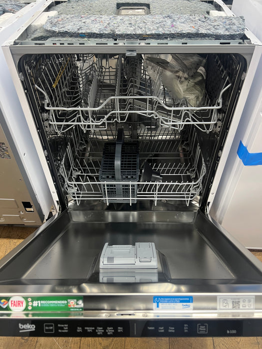 Grade A BEKO DIN15X20 Full-size Fully Integrated Dishwasher -BB9666