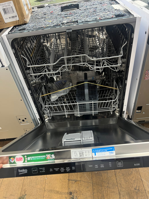Grade A BEKO DIN15X20 Full-size Fully Integrated Dishwasher -BB9672