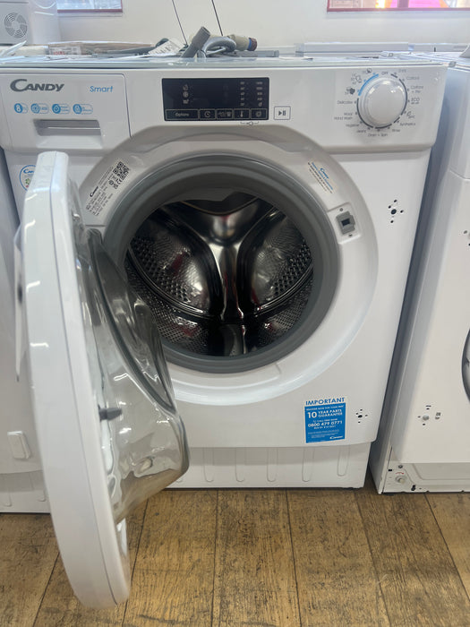 Grade A CANDY CBW 48D1W4-80 Integrated 8 kg 1400 Spin Washing Machine BB9116