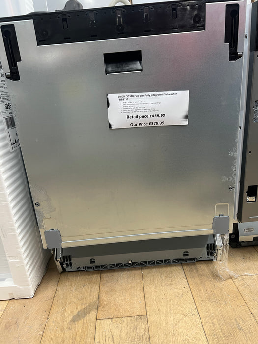 Grade A SMEG DI331C Full-size Fully Integrated Dishwasher BB9135