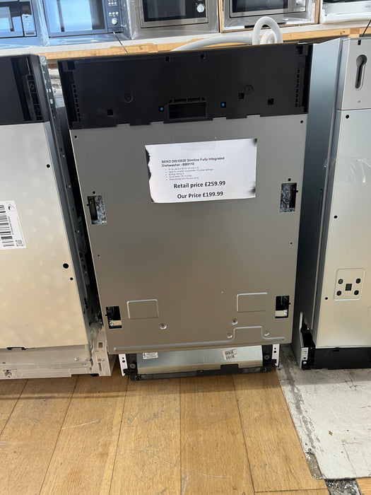 Grade A BEKO DIS15020 Slimline Fully Integrated Dishwasher BB9110