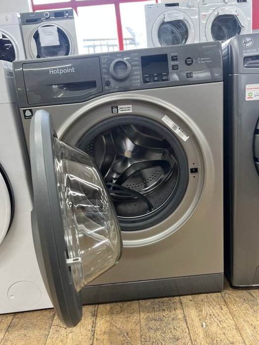 Grade A HOTPOINT Anti-stain NSWR 946 GK UK 9 kg 1400 Spin Washing Machine - Graphite BB9225