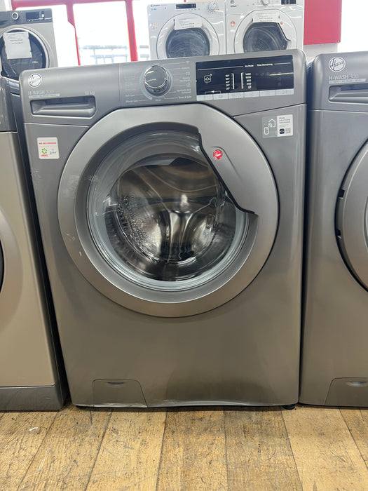 Grade A HOOVER H-Wash 300 H3WO4105TARR4-80 WiFi-enabled 10 kg 1400 Spin Washing Machine - Anthracite BB9233