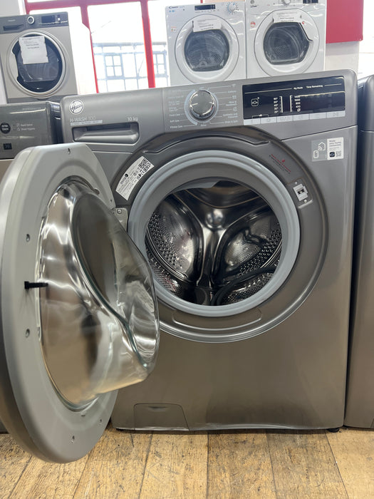 Grade A HOOVER H-Wash 300 H3WO4105TARR4-80 WiFi-enabled 10 kg 1400 Spin Washing Machine - Anthracite BB9233