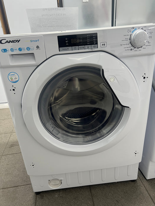Grade A CANDY Smart CBD485D2E Integrated 8 kg Washer Dryer BB9418