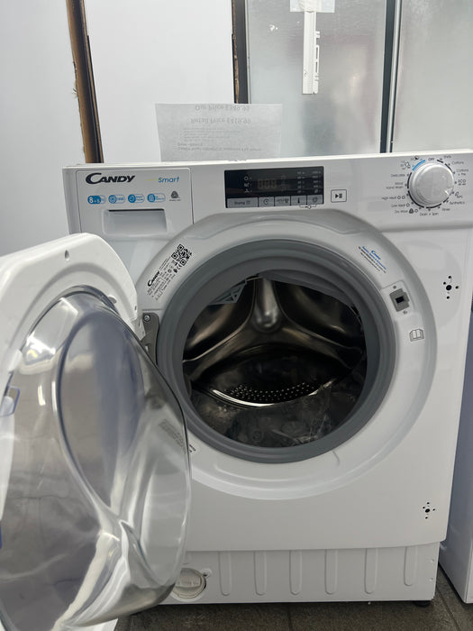 Grade A CANDY Smart CBD485D2E Integrated 8 kg Washer Dryer BB9418