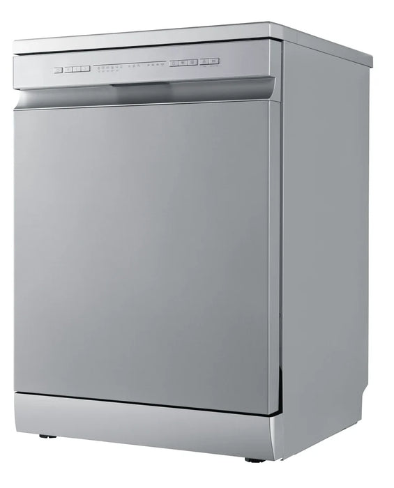 Midea MDWPF1233C(S)-WG-UK - Silver Freestanding Dishwasher - E energy