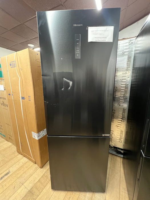 Grade A HISENSE RB645N4BFE 60/40 Fridge Freezer - Black BB5437