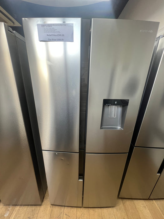 Grade A KENWOOD KSBS4DX23 Slim American-Style Fridge Freezer - Inox BB5434