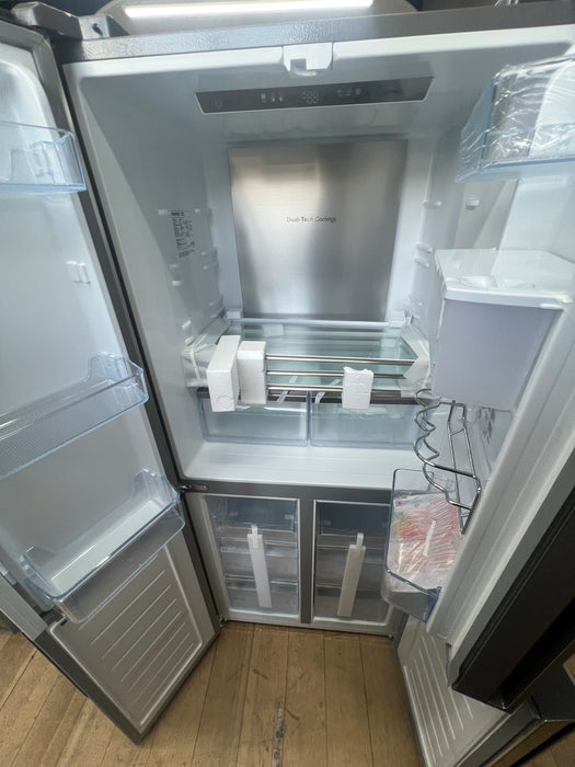 Grade A KENWOOD KSBS4DX23 Slim American-Style Fridge Freezer - Inox BB5434
