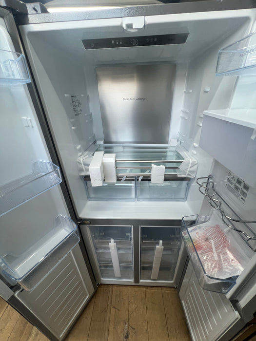 Grade A KENWOOD KSBS4DX23 Slim American-Style Fridge Freezer - Inox BB5434