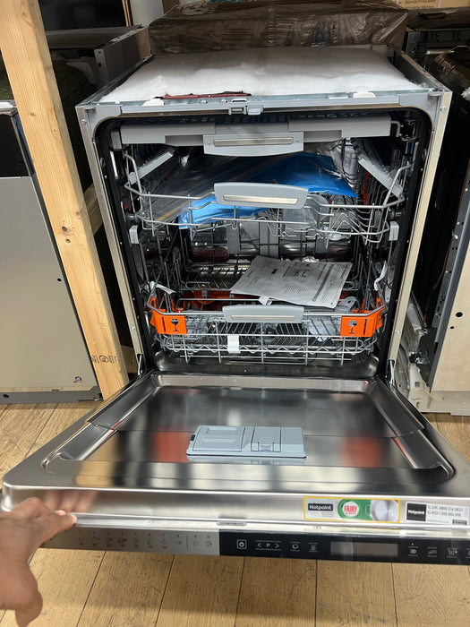 Grade A HOTPOINT HIP 4O539 WLEGT UK Full-size Fully Integrated Dishwasher BB5462