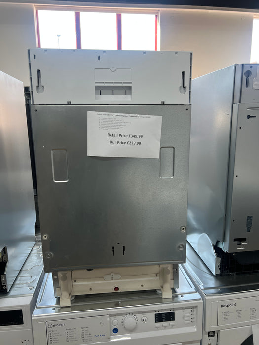 Grade A INDESIT DSIE 2B10 UK N Slimline Fully Integrated Dishwasher BB5459