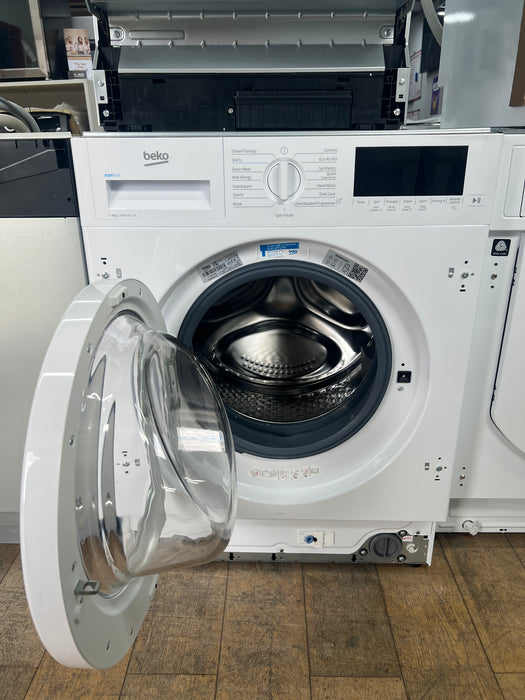Grade A BEKO bPro 500 WTIK84122 Integrated WiFi-enabled 8 kg 1400 Spin Washing Machine-BB5406