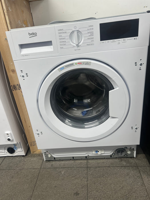 Grade A BEKO WTIK72121 Integrated 7 kg 1200 Spin Washing Machine BB5403