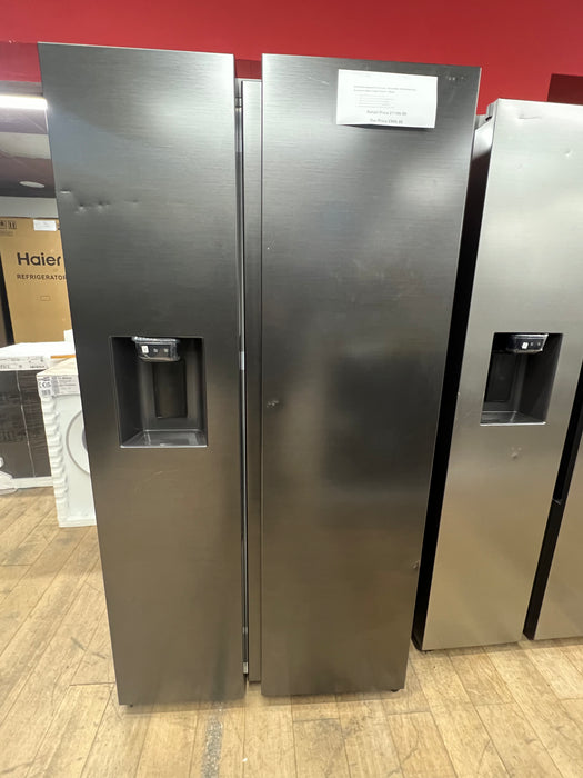 SAMSUNG Bespoke AI Series 7 SpaceMax RS70F66KCFEU American-Style Fridge Freezer - Black