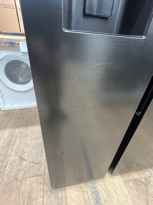 SAMSUNG Bespoke AI Series 7 SpaceMax RS70F66KCFEU American-Style Fridge Freezer - Black
