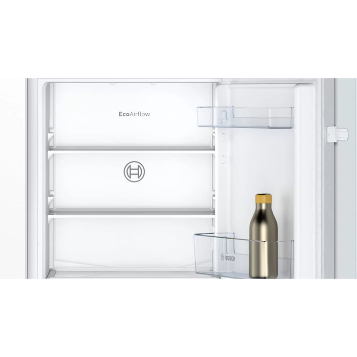 Bosch KIN85NSE0G Series 2 No Frost Integrated Fridge Freezer, Sliding Hinge, 50/50, E Rated