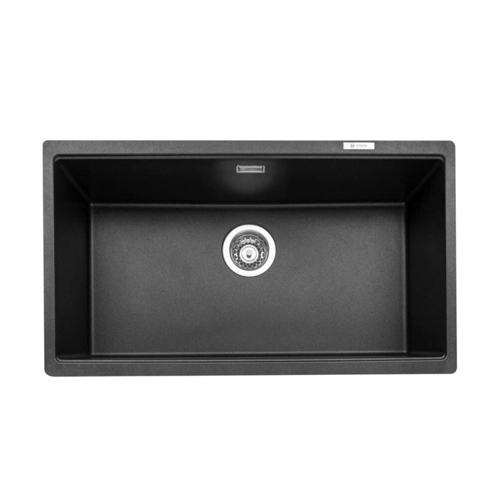 Caple Leesti 760 Single Bowl Undermount Granite Sink Anthracite