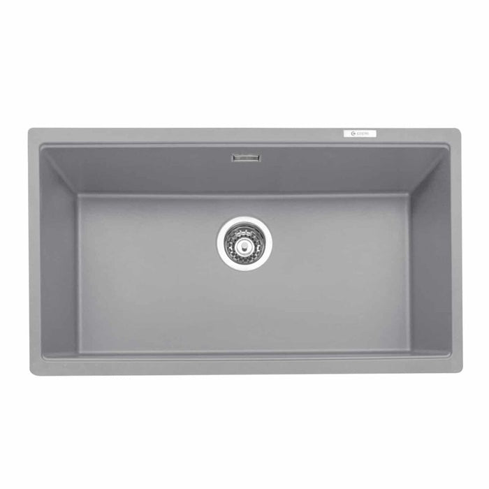 Caple Leesti 760 Single Bowl Undermount Granite Sink Anthracite