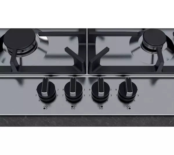 NEFF N70 T27DS59N0 75 cm Gas Hob - Stainless Steel