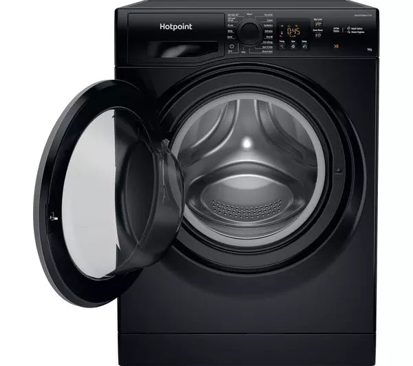 HOTPOINT NSWF 946C BS UK N 9 kg 1400 Spin Washing Machine - Black