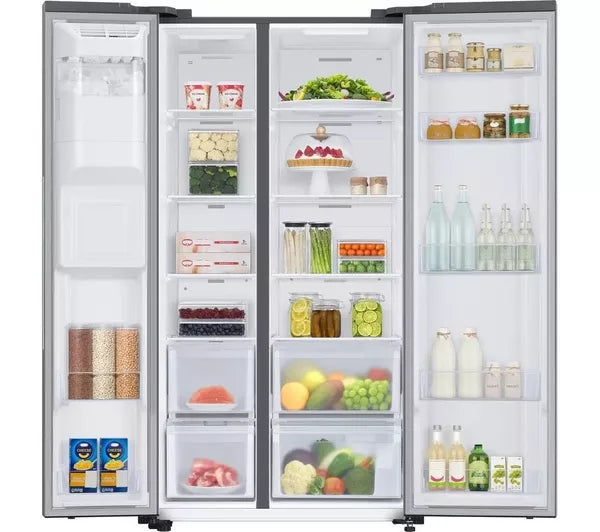 Grade A SAMSUNG Series 7 SpaceMax RS67A8811S9/EU American-Style Fridge Freezer - Matte Stainless BB5242