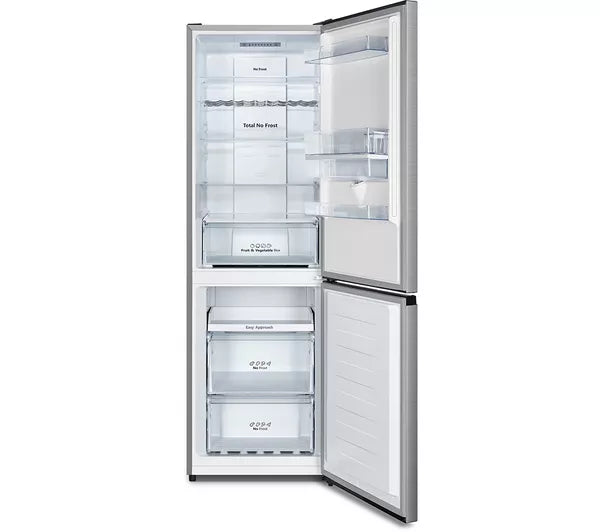 HISENSE RB390N4WCE 60/40 Fridge Freezer - Stainless Steel