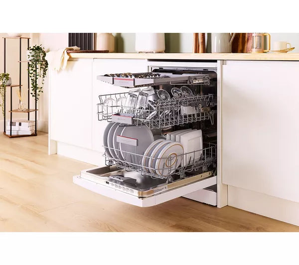 BOSCH Series 4 SMS4EMW06G Full-size WiFi-enabled Dishwasher - White
