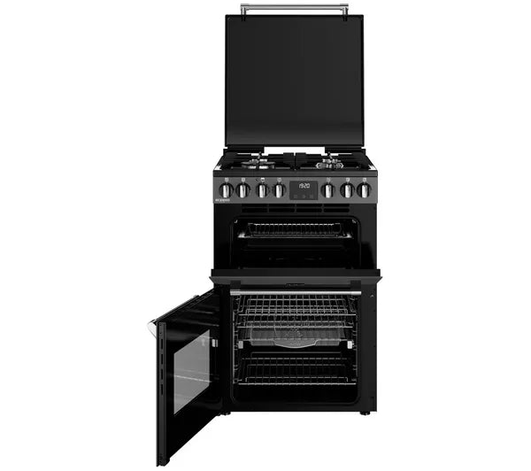 STOVES Richmond Deluxe 60DF Dual Fuel Cooker - Anthracite & Chrome