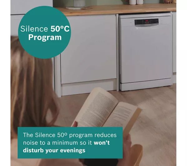 BOSCH Series 2 SMS26AW08G Full-size Dishwasher - White