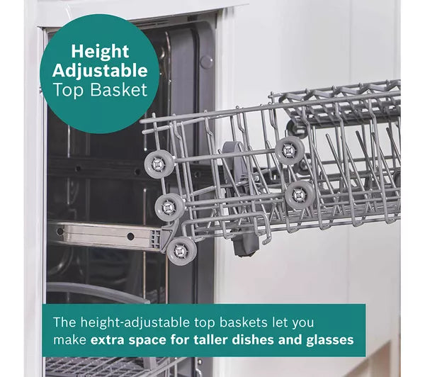 BOSCH Series 2 SMS26AW08G Full-size Dishwasher - White