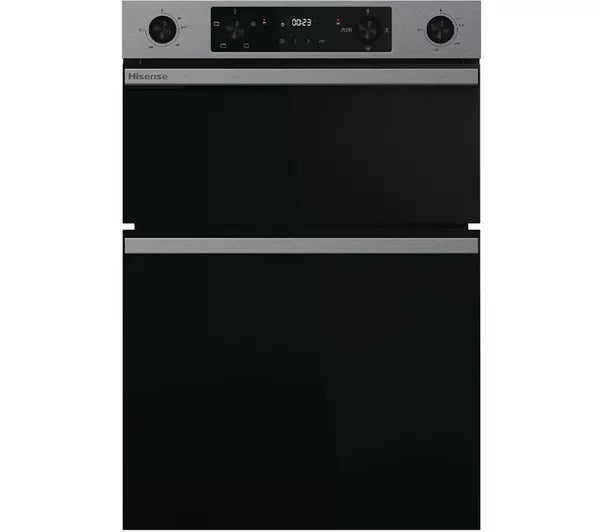 HISENSE Hi6 72/38L BID914221AX Electric Double Oven - Stainless Steel