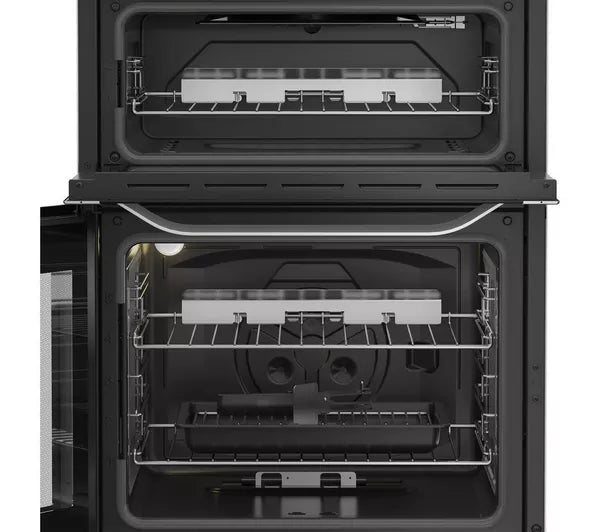 HOTPOINT HDG6GDCX 60 cm Gas Cooker - Stainless Steel