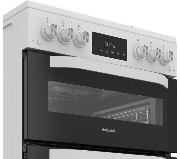 HOTPOINT HTG6GDCW 60 cm Gas Cooker - White