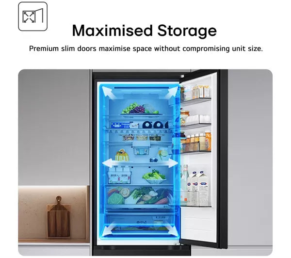 LG Fit & Max GBBSJ10DPY 60/40 Fridge Freezer - Prime Silver