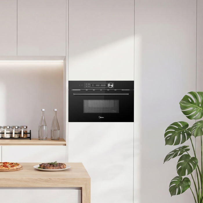 Midea MBOTG934E4MO-BK Built-In Microwave, Black