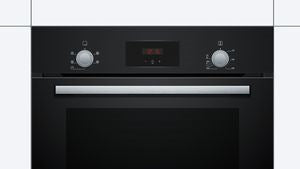 Bosch HHF113BA0B Serie 2 Stainless Steel Electric Oven -Black