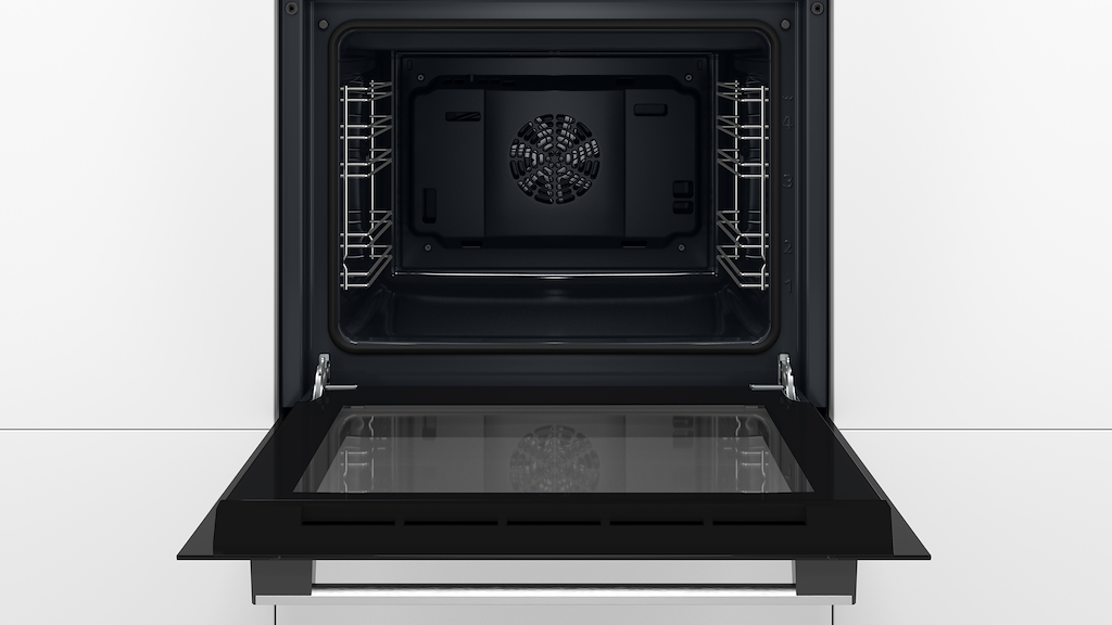 Bosch HHF113BA0B Serie 2 Stainless Steel Electric Oven -Black