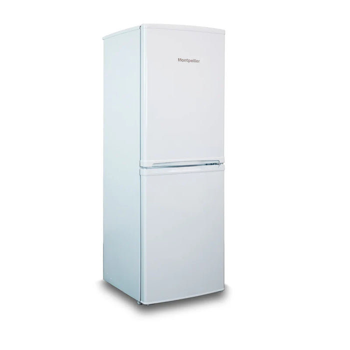Montpellier MDAS144W - Small White Fridge Freezer - 142L - E Energy