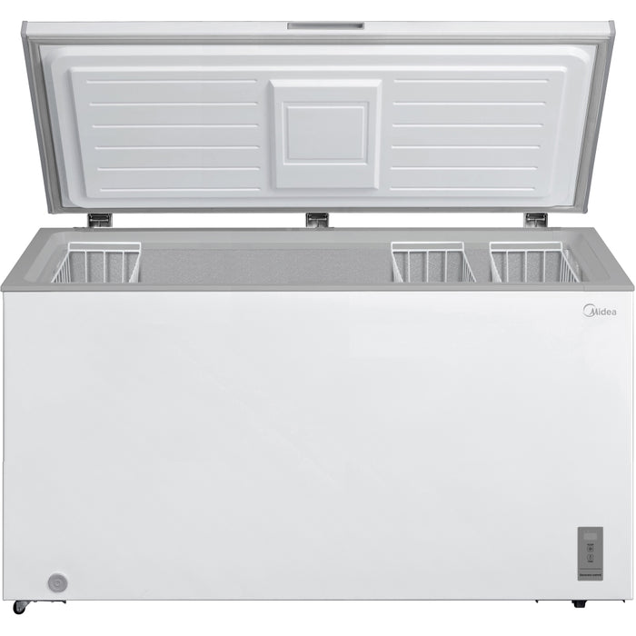 Midea MDRC564FZE01 Static 418l Chest Freezer, White, E Rated