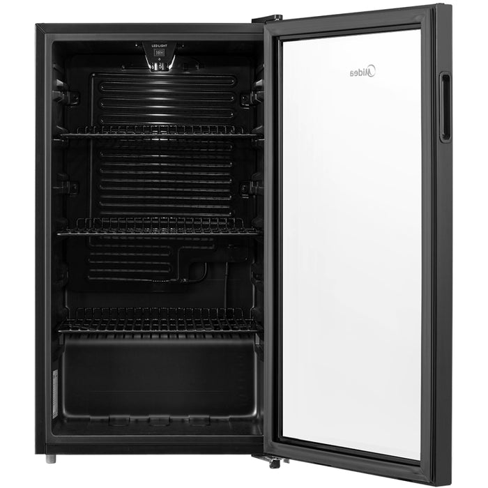 Midea MDRW150FGG22B Wine Cooler, Black, E Rated